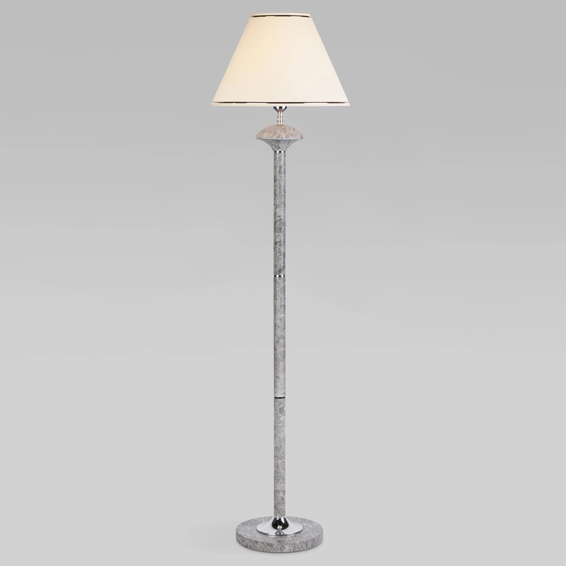 Luminária de piso em mármore eurosvet lorenzo 01086/1Luminárias de pé