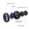 ZKSJ Third generation Mini Slim 2000 Slim 3000 Mini Aquarium Wave Maker Circulation Pump 3 Wave Patterns No control program 6