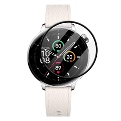 3D Curved Anti-Scratch Screen Protectors for Smartwatches - Flexible Protective Film Set (For OnePlus Watch 3)