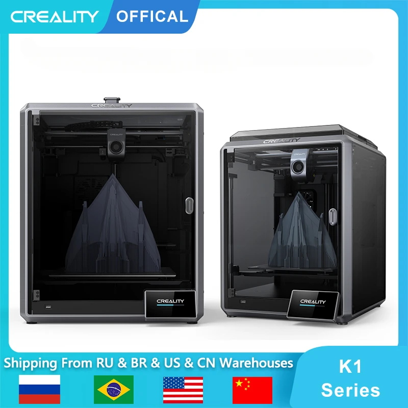 Creality AI LiDAR 카메라 자동 레벨링 듀얼 팬 쿨러, 듀얼 기어 직접 압출기, 3D 프린터, K1 / K1 Max, 600 mm/s 인쇄 속도