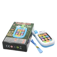 Pray and Play Smartphone Arabic Learning Machine Toy Arab Phone Song Duaa Sounds Holy Quran Muslim Baby Early Learning Toys Gift 2