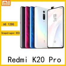  Smartphone Xiaomi Redmi K20 Pro Xiaomi Mi 9T PRO celular 6GB RAM 128GB ROM Snapdragon 855 48 MP+ 20 MP 