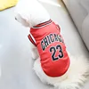 Mesh Breathable Dog Basketball Jersey Clothes XS-5XL For Small Medium Large Dogs Summer Cool Puppy Vest Chihuahua Yorkies Shirt 5