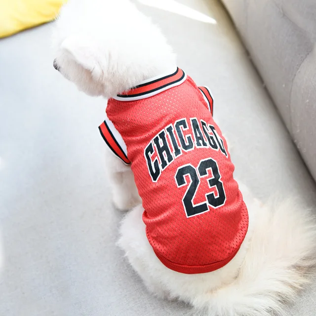 Mesh Breathable Dog Basketball Jersey Clothes XS-5XL For Small Medium Large Dogs Summer Cool Puppy Vest Chihuahua Yorkies Shirt 5