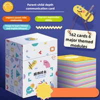 163 Parent-Child Deep Communication Cards 6 Themes Improve Parent-Child Relationship Family Gathering Board Games Simple To Play 2