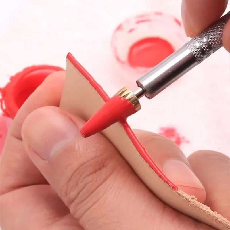 Leather Dye Pen 1PC Leather Edge Oil Dye Pen Applicator leather dye pen