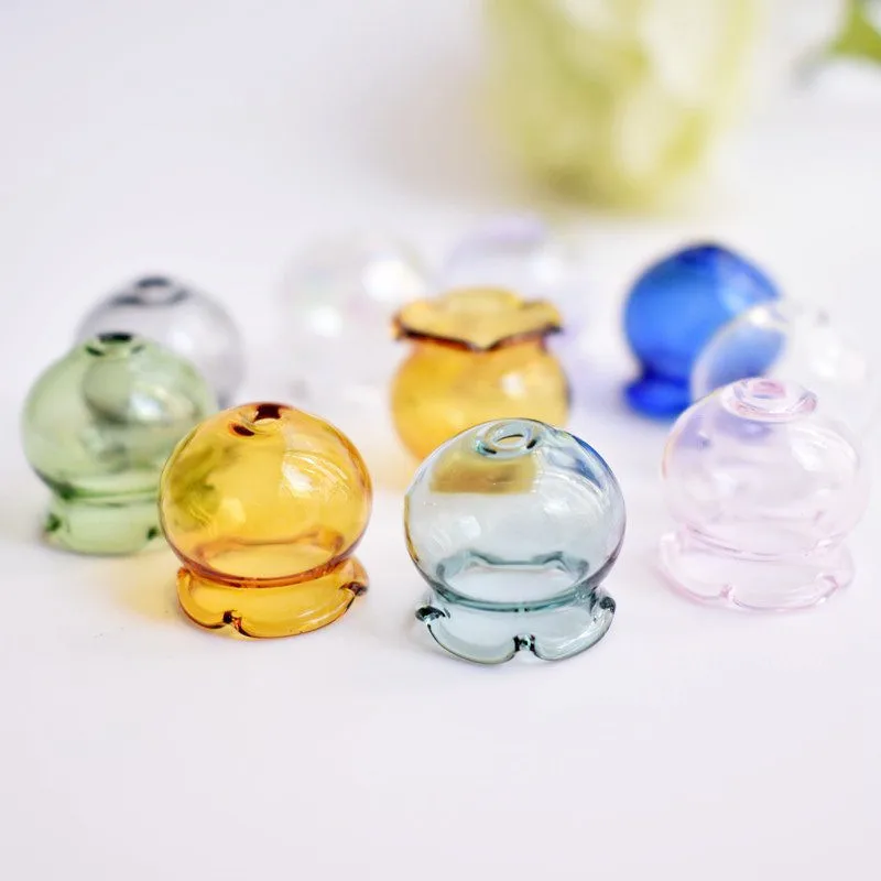 5/8/10/15/20X Japan Wind Bell Wind Chimes Craft Glass Bottle Furin Home Decor DIY Earring Pendant Spa Kitchen Office accessory