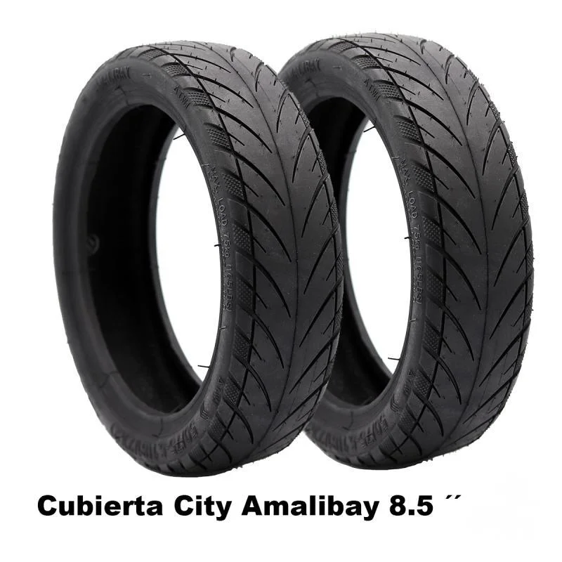 Amalibay Scooter Pneumatico City Road Per Xiaomi M365 1S Pro 2 Mi 3 Gotrax Gxl V2 S2 Hx-X7 X8 Scooter 8.5 Pollici Pneumatico Antiscivolo