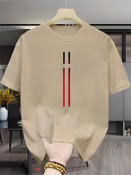 Prodotti moda uomo estivi con stampa a maniche corte, top sportivi, magliette fitness, magliette ad asciugatura rapida, magliette da uomo