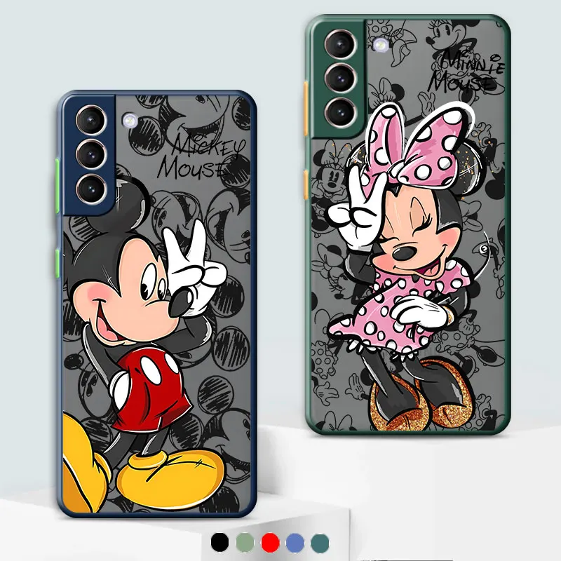 Custodia Per Samsung Galaxy S8 Note 9 8 S9 Note 20 Ultra Note 10 Plus S10 Plus S9 Plus Disney Mickey Minnie Mouse Tpu Cover Soft