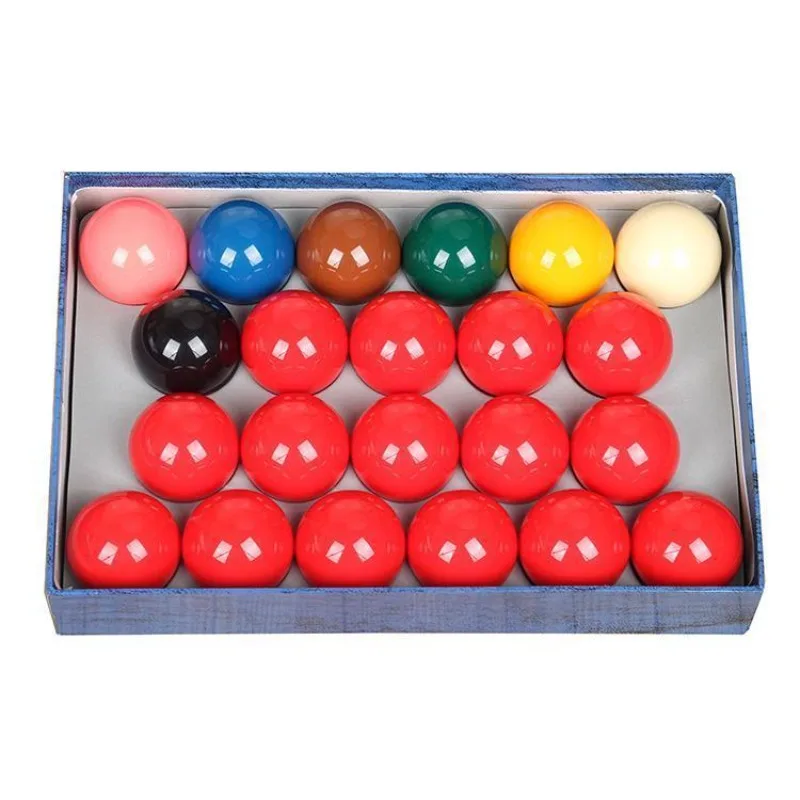High Quality 8A Grade 52.5mm Crystal Snooker Ball Set with 22 Pieces/box