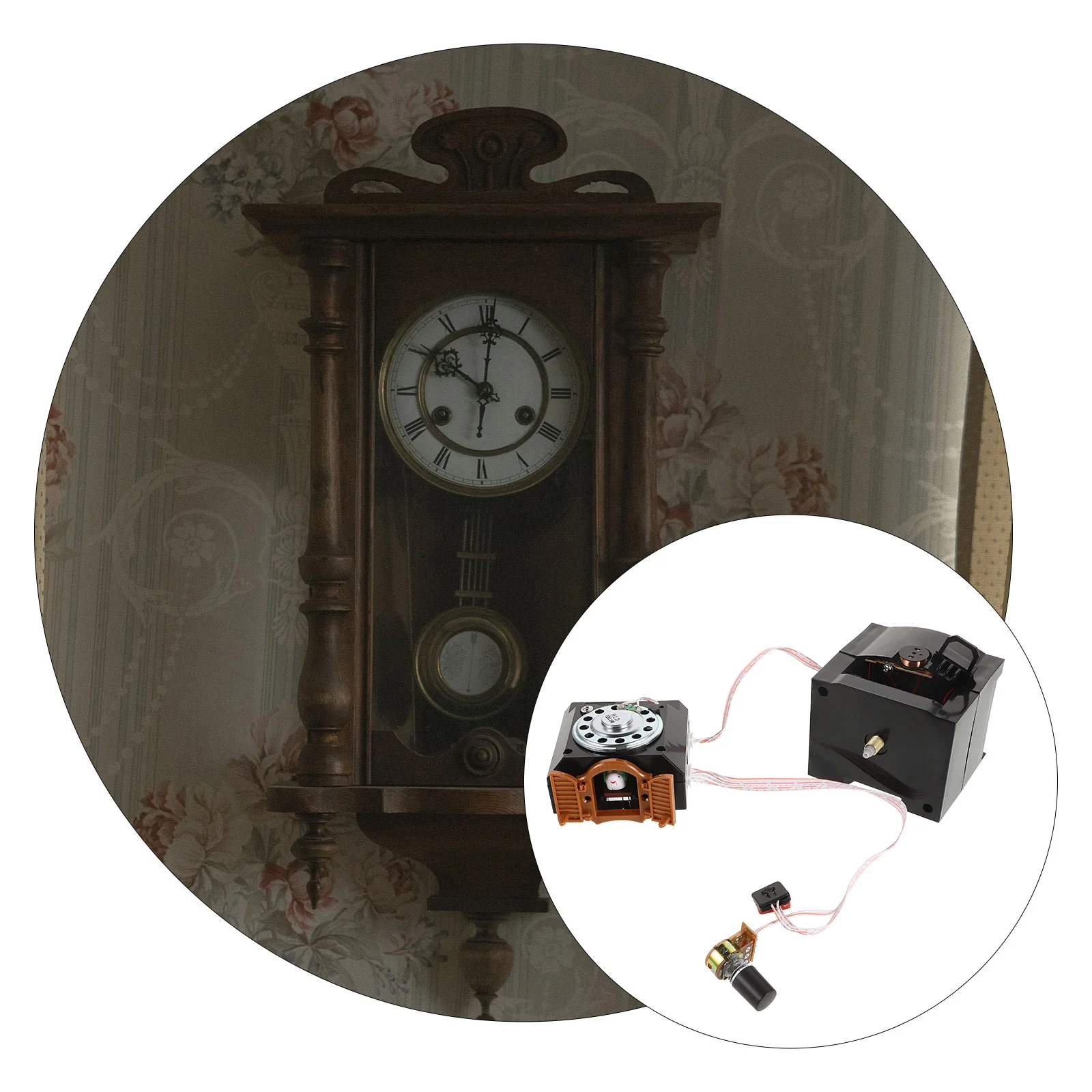 Cuckoo Wall Clock Replacement Mechanism Movement Quartz Repair Part for Alarm Retro 2