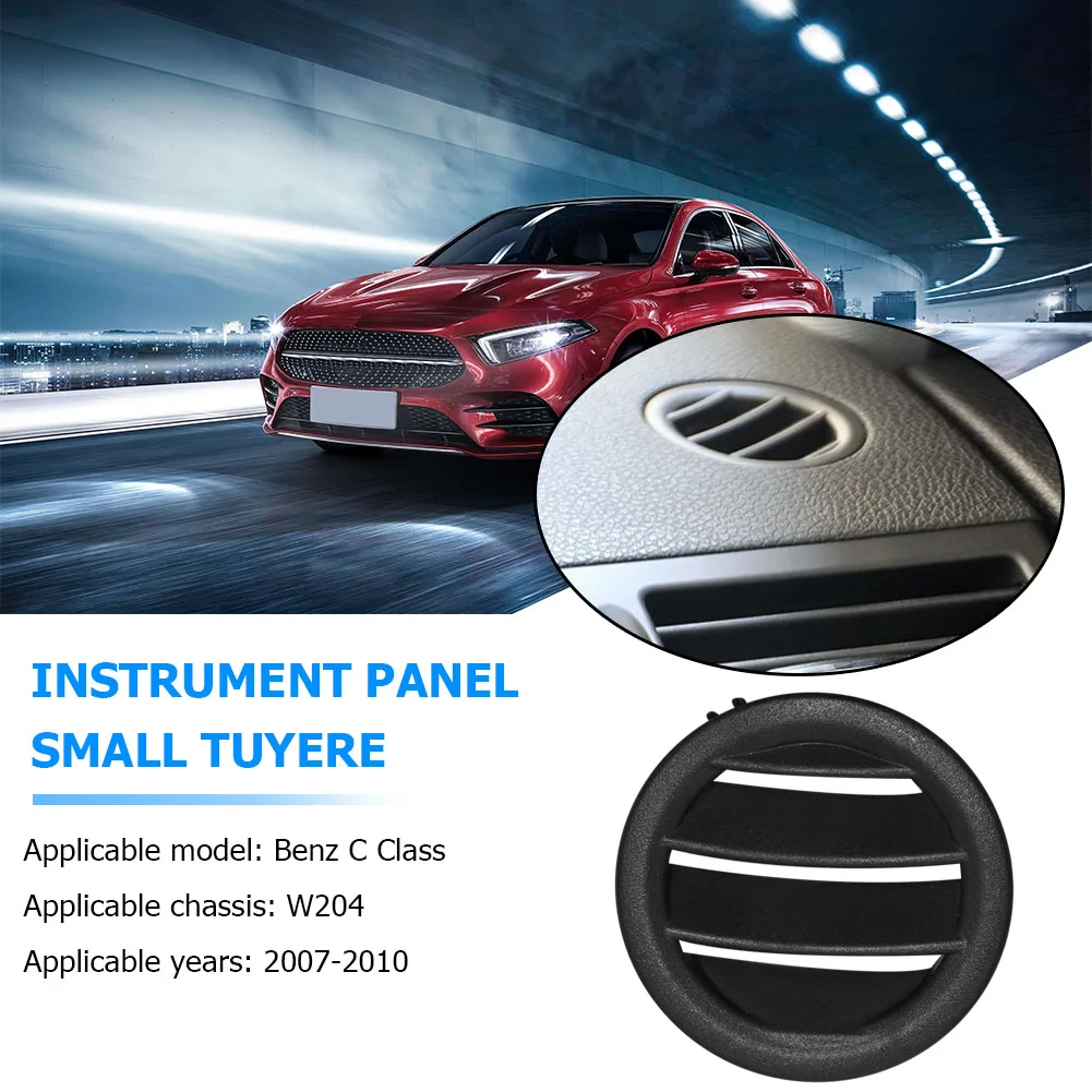 Dashboard A/C Vent Grille Cover Right Side A/C Air Vent Outlet Grille Auto Accessories for Mercedes-Benz C-Class W204 2007-2010