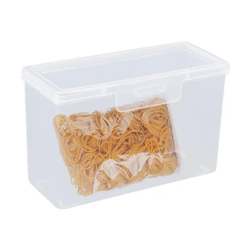 나사 카드 쥬얼리용 안전 버클이 있는 미니 직사각형 보관함, 데스크톱 직사각형 비즈니스 카드홀더 보관 정리함