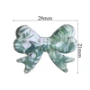 5Pcs Leopard Print Bows Silicone Beads 22x28mm Baby Teething Teether Beads DIY Baby Pacifier Chain Bracelet Care Chew Toys Gifts 5