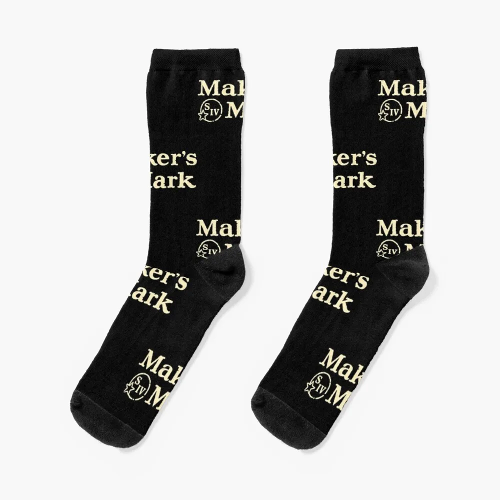 

semangat-maker's-mark-whiskey-ojodipikir Socks Funny Socks For Men