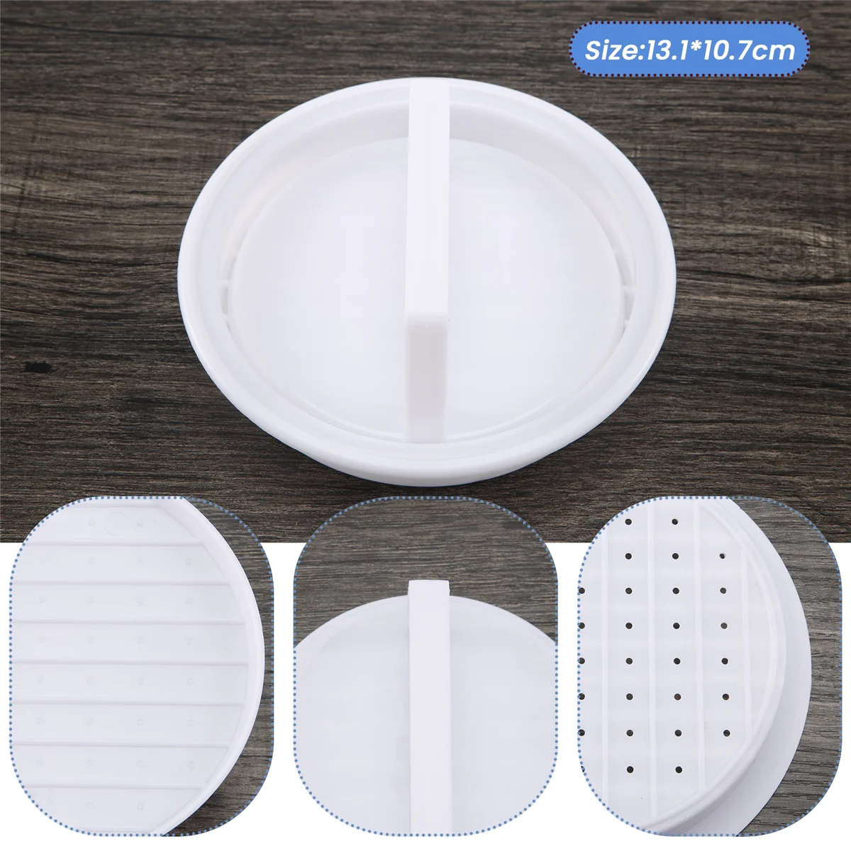 1 Hamburger Maker Burger Press Mold Vegetable Beef Pounder Kitchen Mould Craft