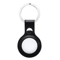 R91A Leather Loop for AirTags Finder, Anti-Scratches PU for Case Protective Skin Cove 2