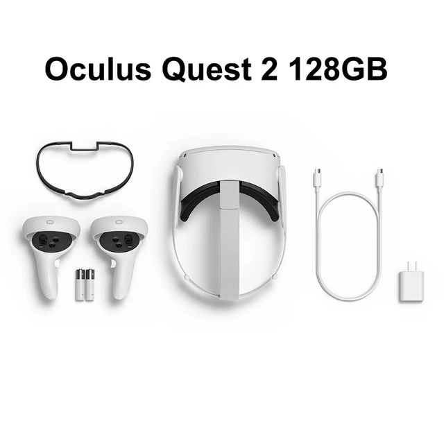 メタ/Oculus Quest 2ヘッドセット,128 GB / 256 GB,独自の新ブランドを