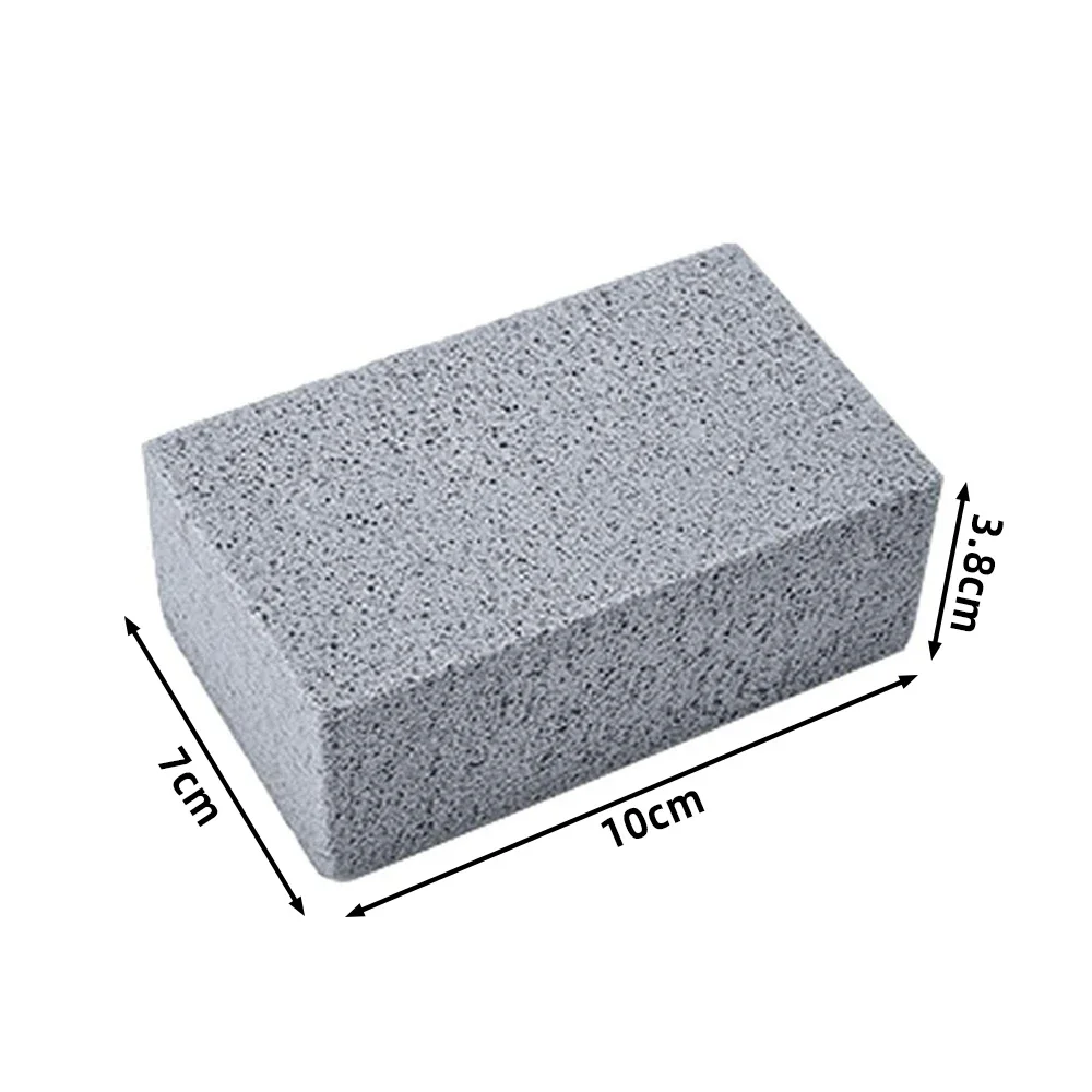 BBQ Grill Cleaning Brush Brick Block Barbecue Cleaning Stone Pumice Brick for Barbecue Rack Outdoor Kitchen BBQ Tools