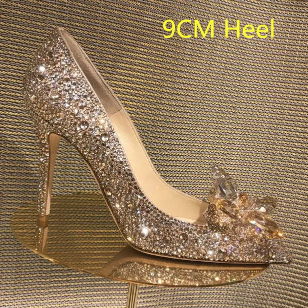 Gold -9CM Heel