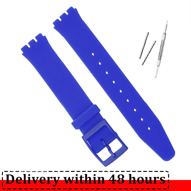 Waterproof Silicone Watch Band - Soft Rubber Strap Bracelet