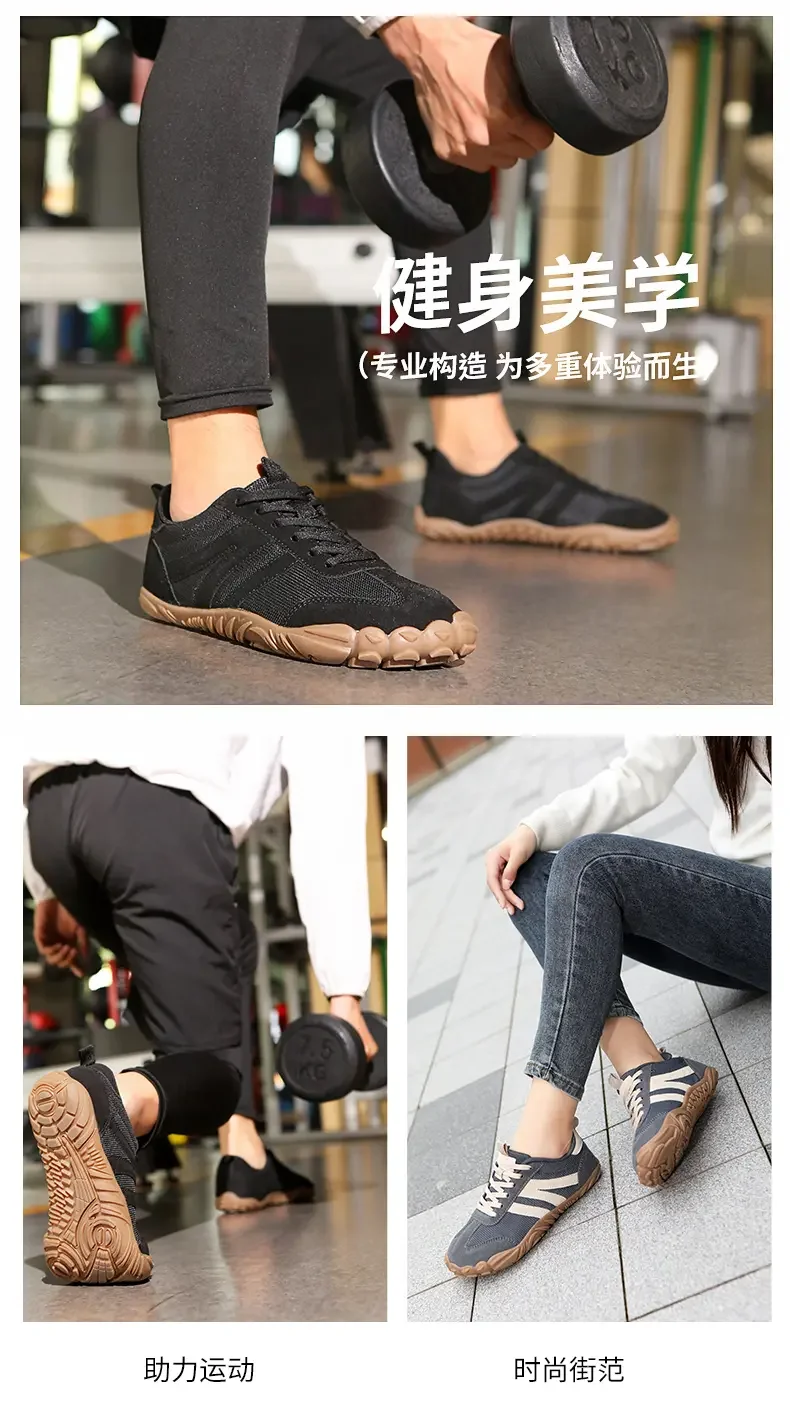 Atmungsaktive Mesh-Laufschuhe für Herren und Damen, rutschfeste, leichte Sport-Sneaker, Paar-Schuhe – Detail 8