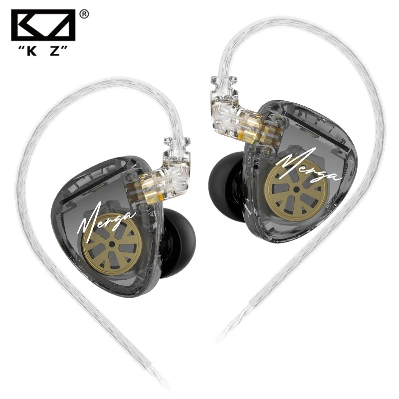 

NEW KZ Merga 2DD Dynamic Drivers in Ear Earphones Quad-Driver Sound Output High-Resolution Tuning HIFI Music Wired Earbuds