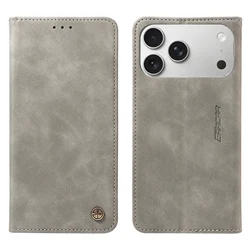Retro PU Leather Multi - Card Slot Flip Stand Anti - Drop Phone Case Cover - Galaxy A03 Core (Gray)