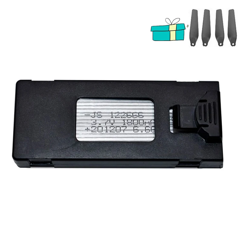 ตัวเลือกสินค้า แบตเตอรี่โดรน 3.7V 1800mAh สำหรับ E88 E88EVO E525 E525PRO E99 E99S E100 Li-Po