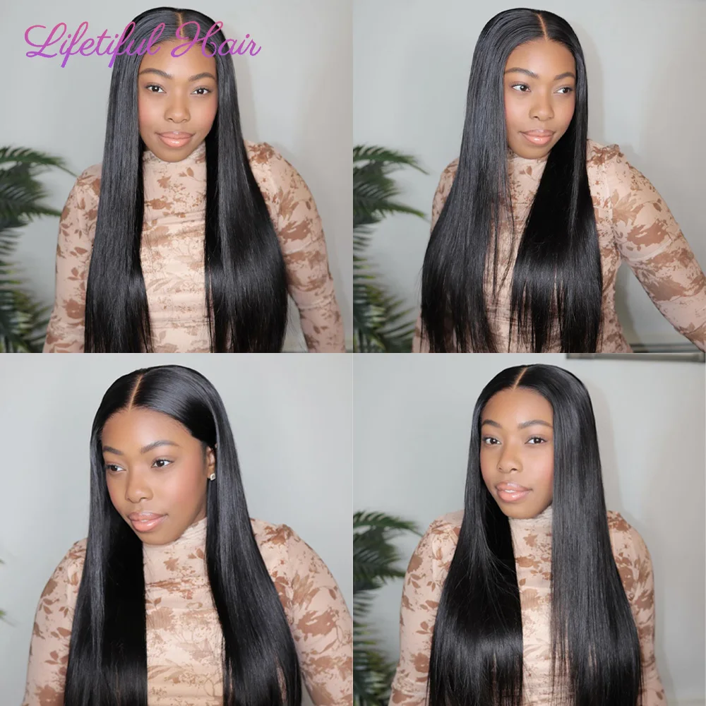 10A 26 28 30 Inches Straight Human Hair Bundles Brazilian Raw Hair Bundles 100% Human Hair Extensions Bundles Soft Fast Shipping 4