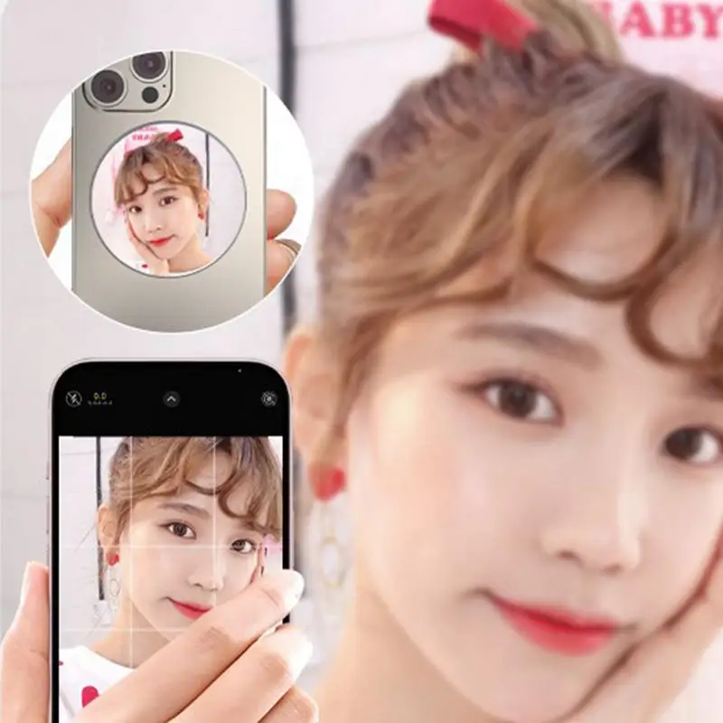 브이로그 알루미늄 합금 셀카 렌즈, 5mm 슬림 마그네틱 셀카 렌즈, 휴대용 미러 부스터, 메이크업 볼록 렌즈용 셀카 렌즈