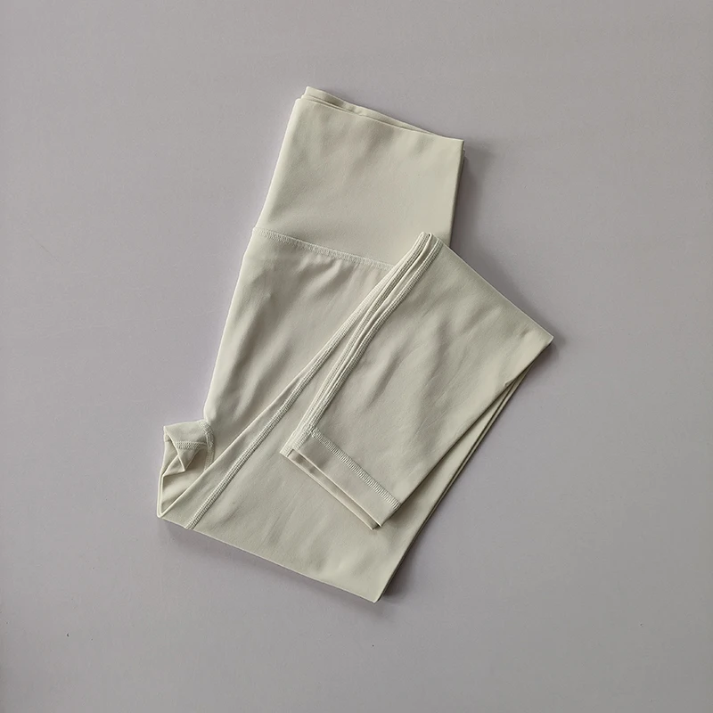 Hochwertige Damen-Fitness-Leggings mit nacktem Gefühl, weiche Workout-Yogahose, Energie-Gymnastik-Strumpfhose zum Laufen