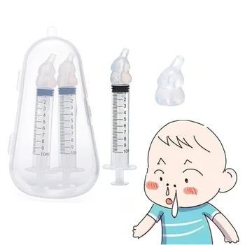 Nasal Nose Cleaner Baby Nasal Aspirator Irrigator Kids Rinsing Device Reusable Nose Washing for Children Professional Syringe