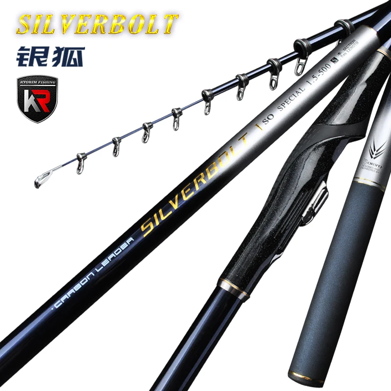 Kyorim SILVERBOLT ROCK Fishing Rod,2.0 500,TITANINU FRAME SIC Guide
