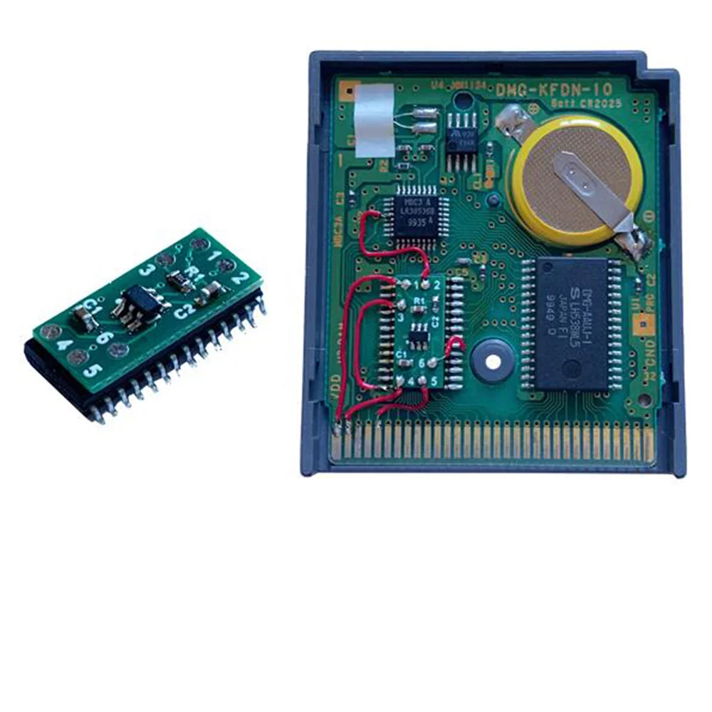 

Chip Memory Modification Module Set RTC2FRAM Module for GameBoy Color Pokemon Gold Sliver Crystal