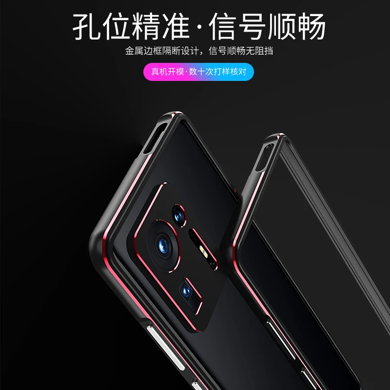 Aluminum Metal Case Bumper For Xiaomi Mix 4 MI Mix 4 Mix4 Slim Cover Phone Case Metal Shell Frame Wholesale