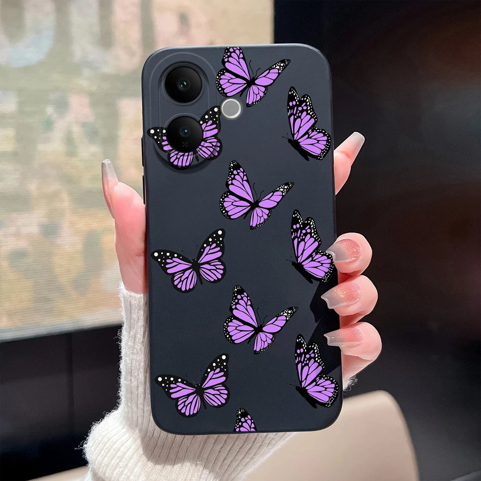 Sweet Girl Sunflower Fall Prevention Phone Case - Unique Protector