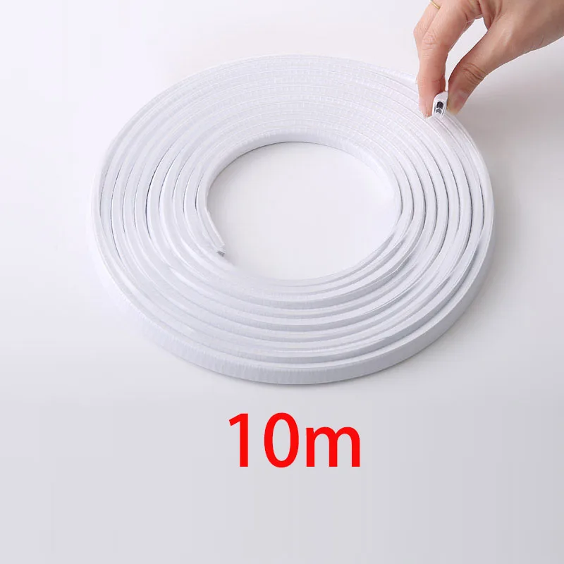Car Door Edge Scratch Guard with Steel-Enhanced Rubber Seal