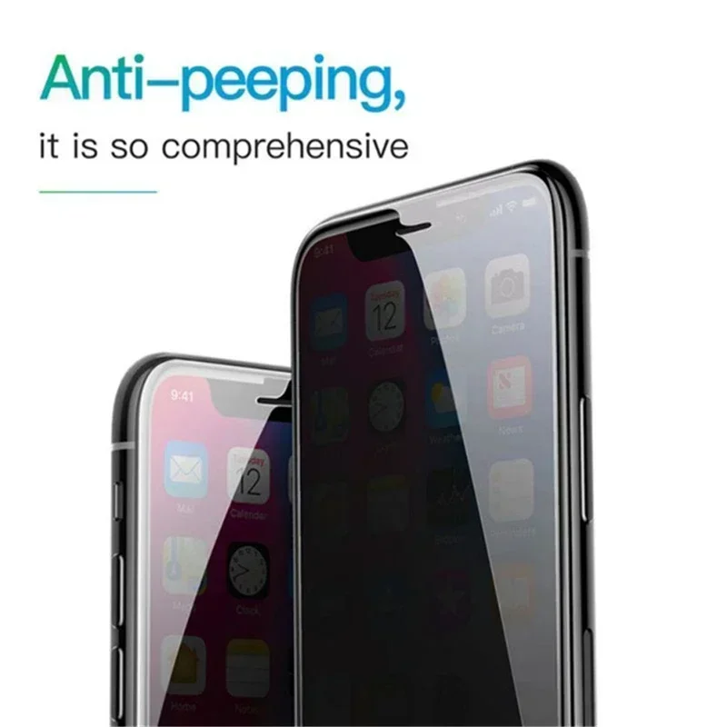 Ultimate Anti-Spy Guard Peeping Glass Screen Protector and Case Combo