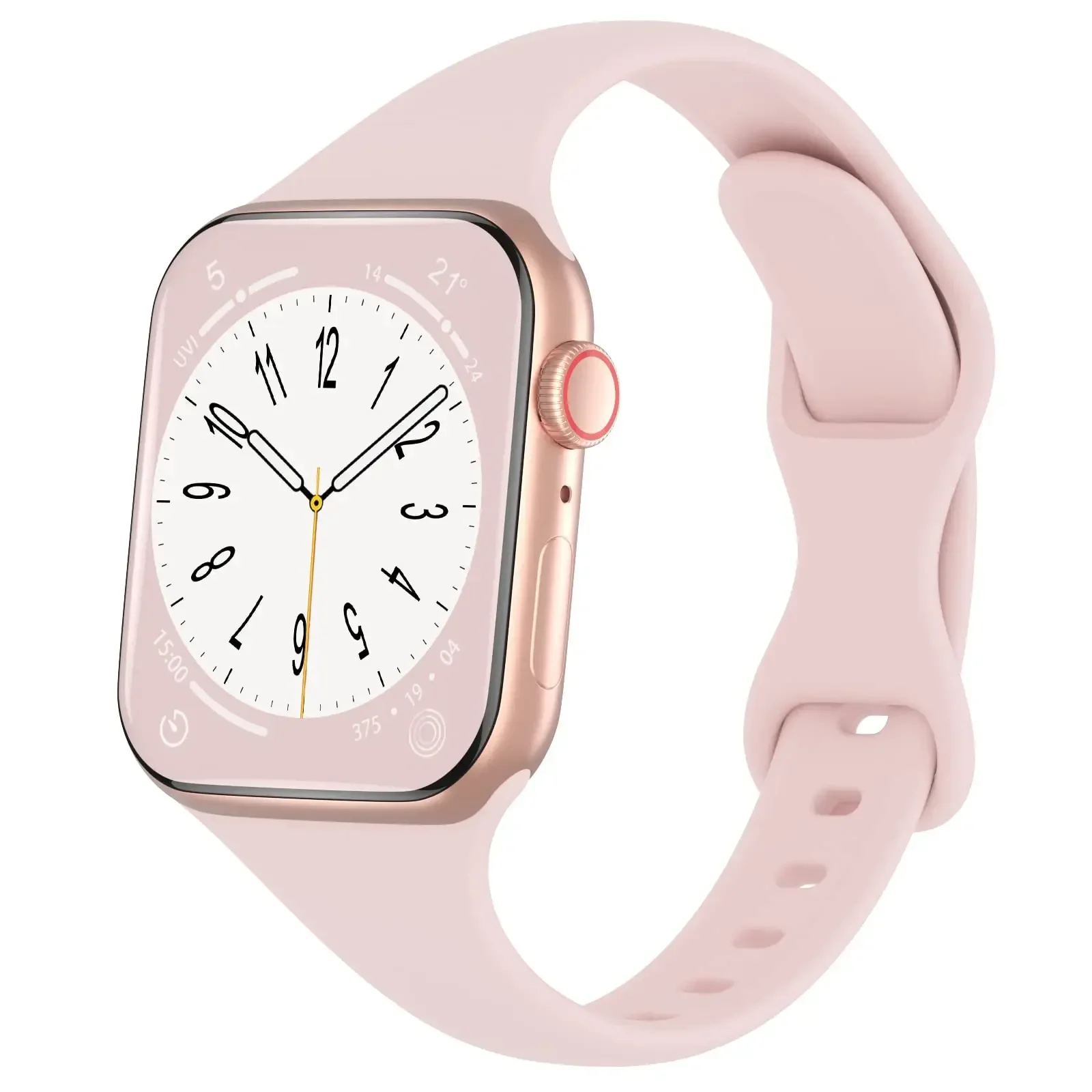 ตัวเลือกสินค้า สายซิลิโคนบางสำหรับ Apple Watch ทุกรุ่น