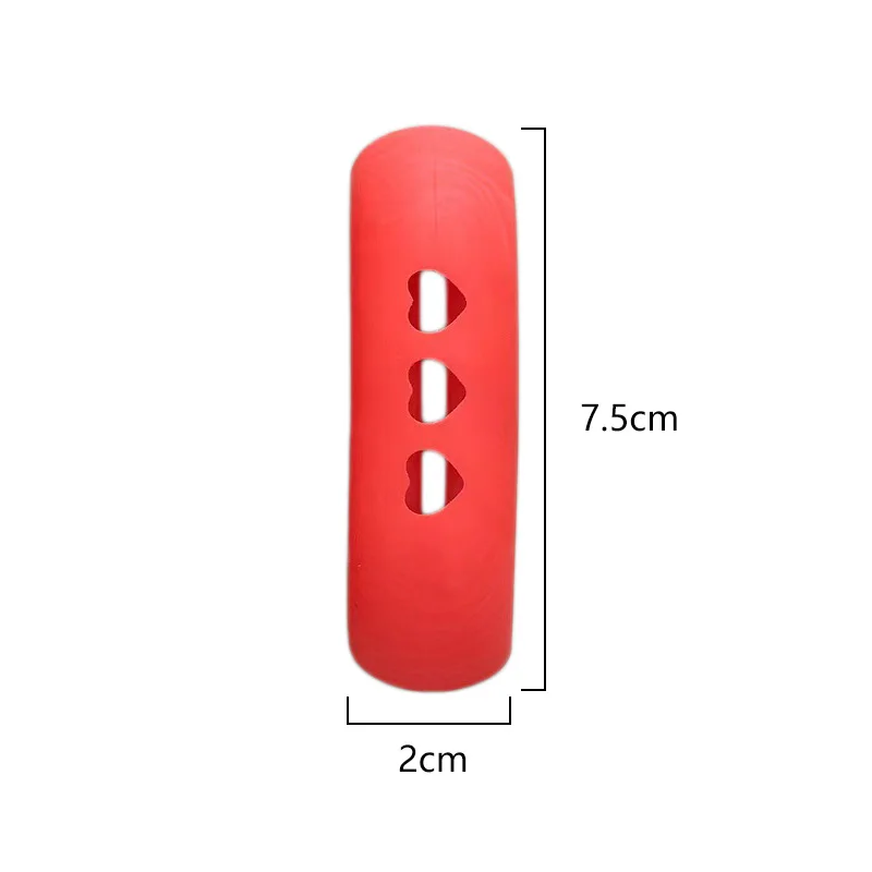 Description Picture 3 of item2Pcs Silicone Pan Handle Cover Heat Insulation Covers Pot Ear Clip Steamer Casserole Pan Handle Holder Non-slip Kitchen Tools