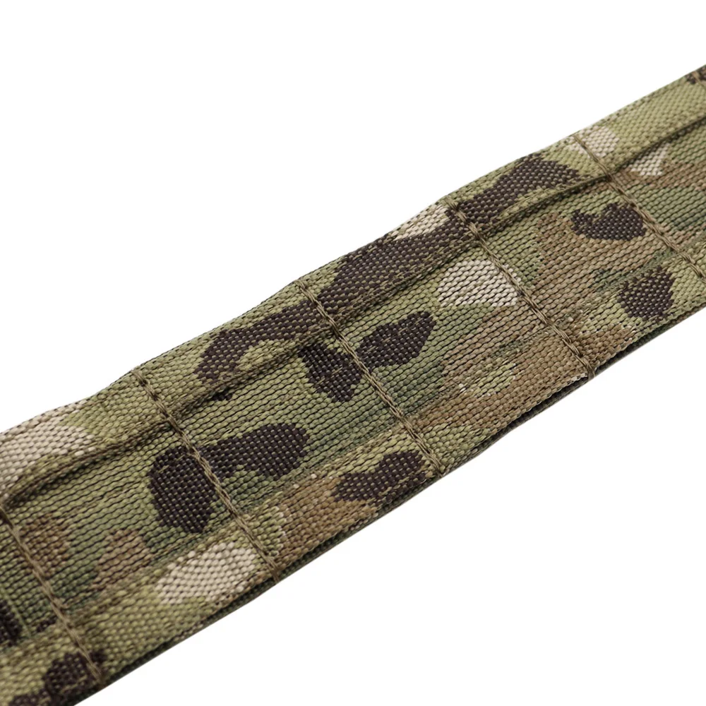 VULPO Ronin Style 2 Inch Tactical Belt Quick Release Metal Buckle Belt Hunting Double Layer Molle Belt Combat Mens Belt