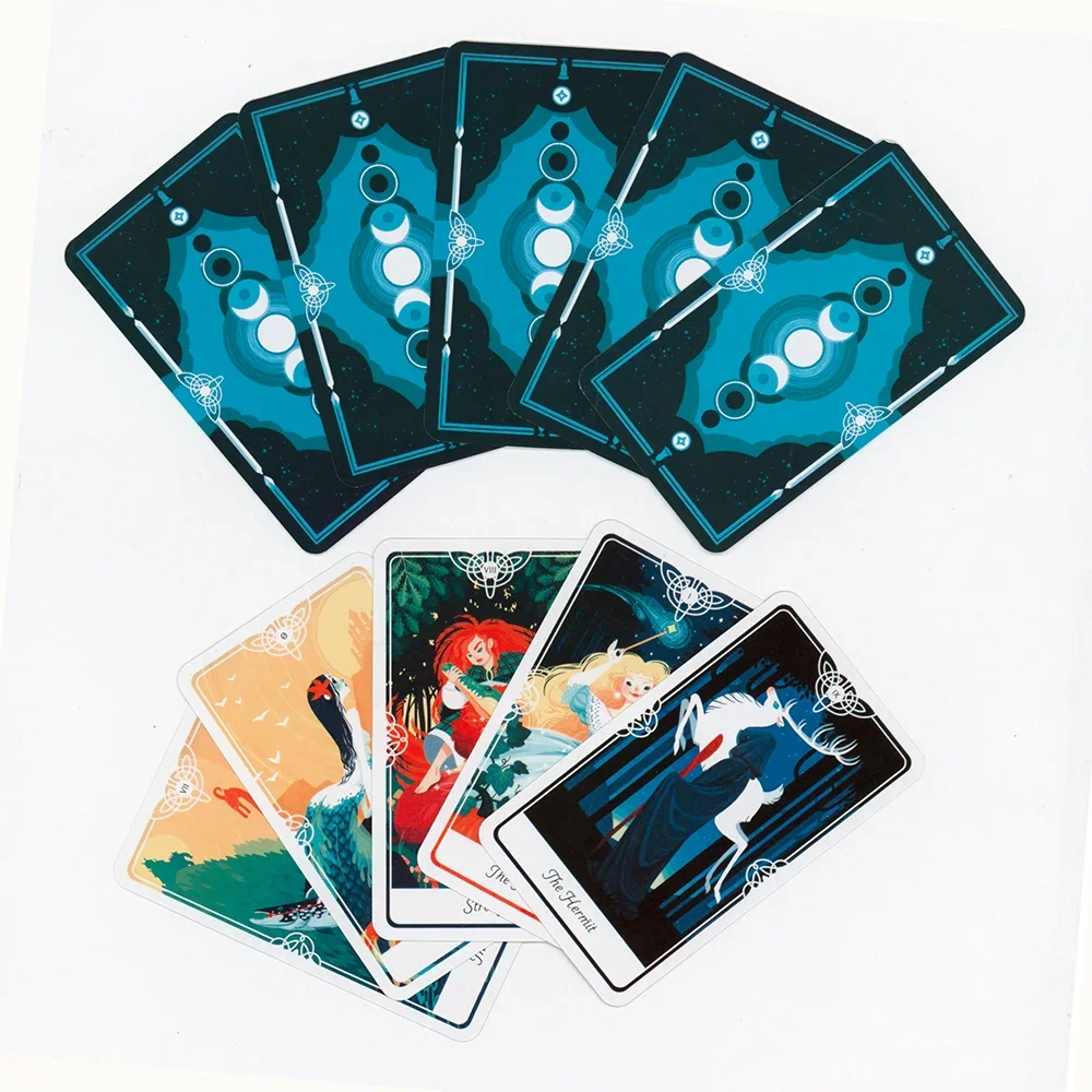Tarot Cards for Beginners Board Game Divine Tarot Cards PDF Guidebook Fate Game Affectional Oracle Deck 4