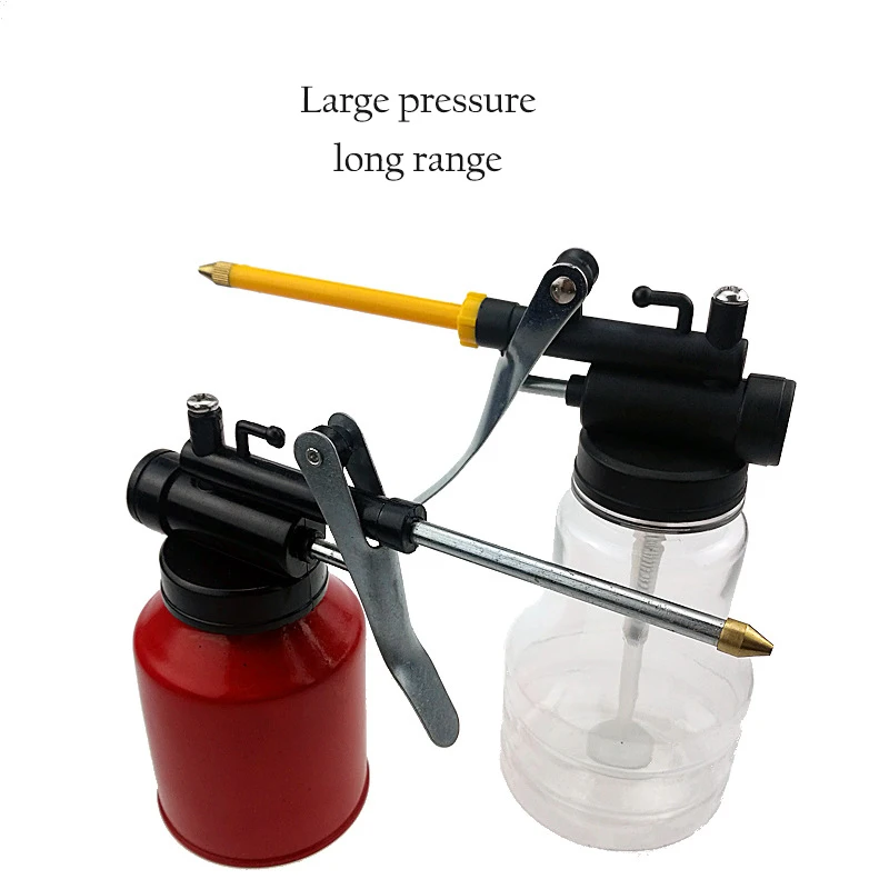 Transparent Oil Can Oiler Lubrication Oil Plastic Machine Pump High