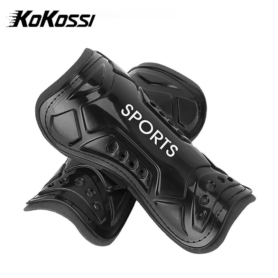 Soccer Shin Guards Football Calf Protection Board Support Straps Youth Adults Leg Pads 1Pair soccer shin guards shin guard pads