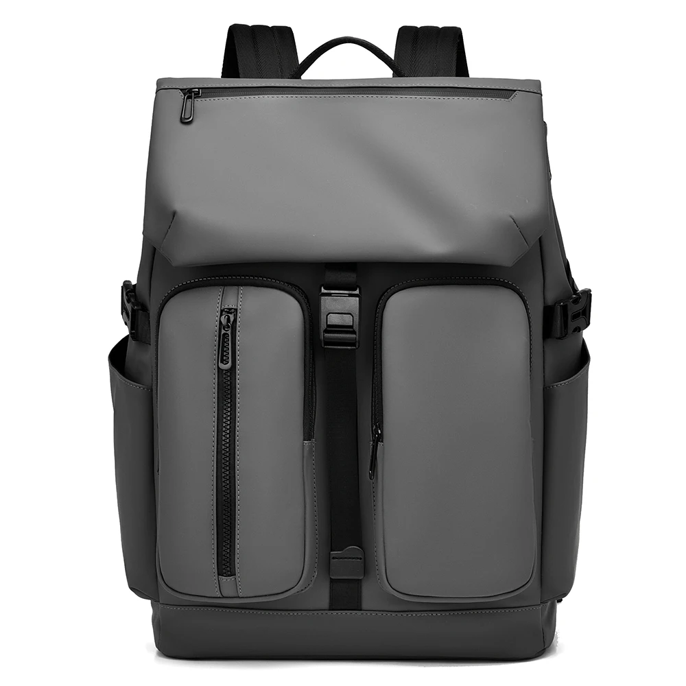 Men's Backpack, Large-Capacity Commuter Backpack, Wear-Resistant Leisure Travel Bag, Multi-Functional Laptop Bag, Men's Bag - 2