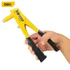 Deli 240MM Single Hand Blind Rivet Guns Nose Piece Manual Riveting Riveter Tool Hand Tool 6