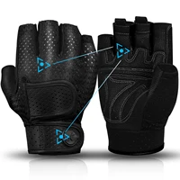 MOREOK Gym Gloves Non-slip 3MM Pads Pull Up Power Training Weight Lifting Gloves Kettlebell Workout Exercise Fitness Gloves Men 1