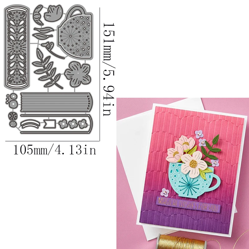 금속 절단 몰드 기술 몰드 꽃 올빼미 부츠 책 창 DIY 스크랩북 앨범 장식, 엠보싱 몰드 종이 카드 브랜드